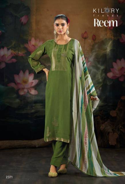 Kilory reem Wholesale unstitched dress material